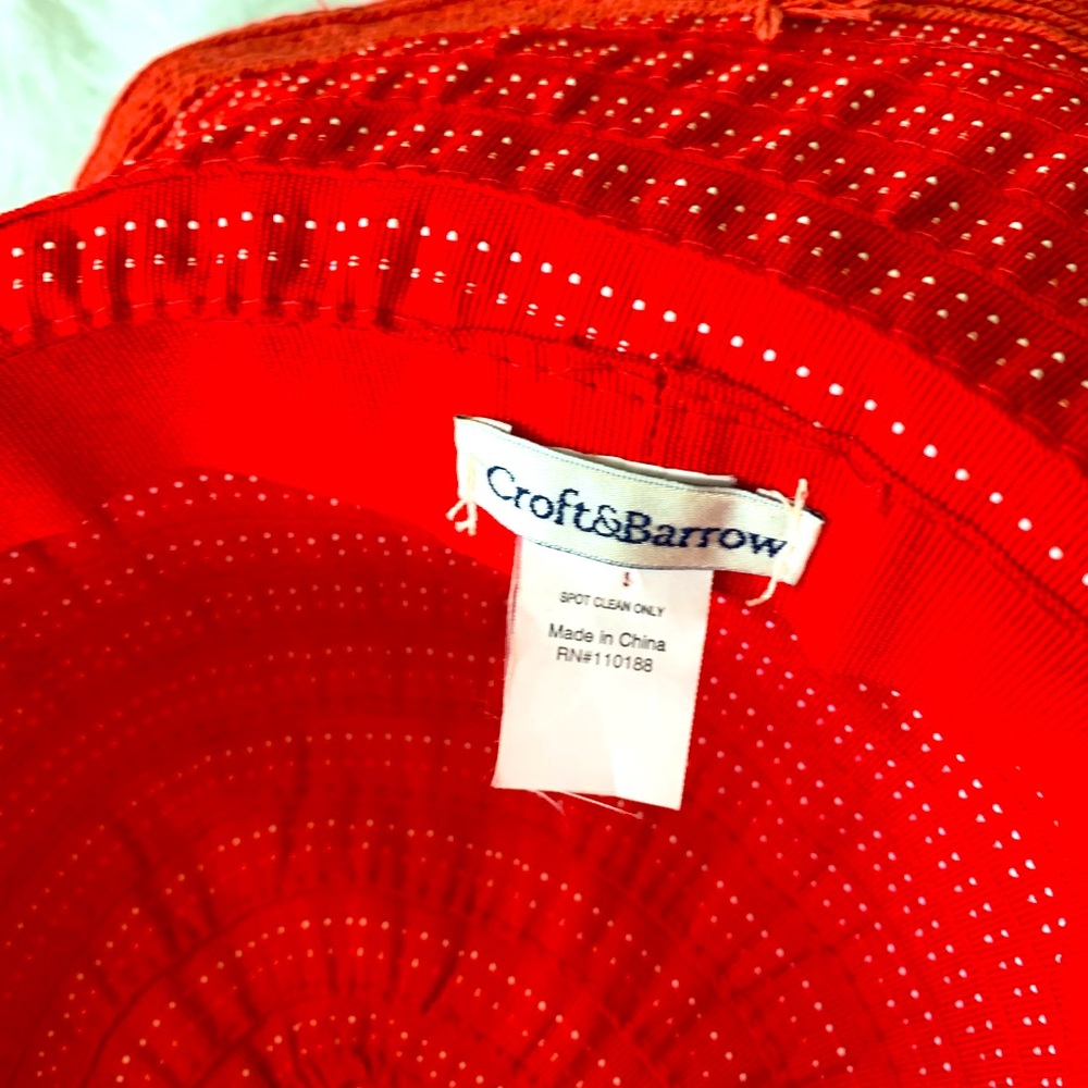 Croft & Barrow Straw Hat - Picture 6 of 6